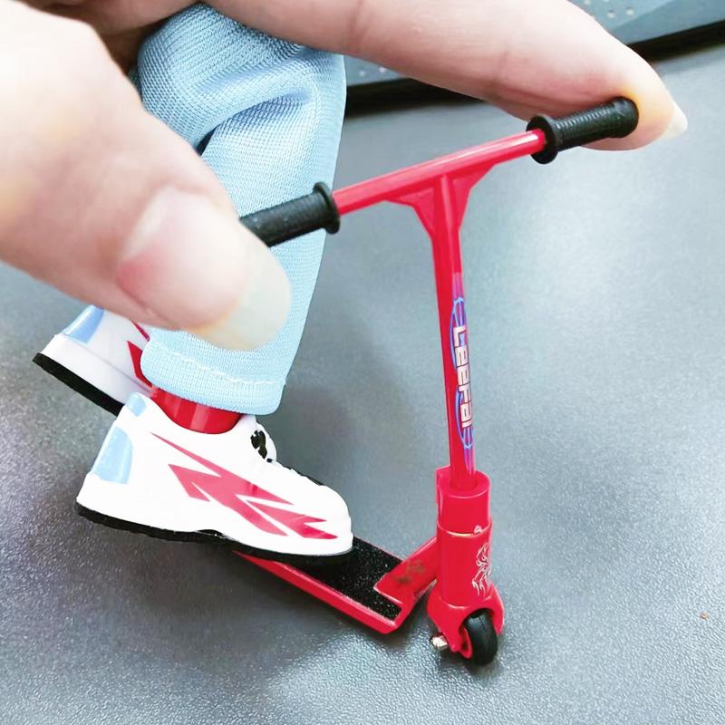 Мини-самокат для пальцев, компактные изысканные пластиковые мини-скейтборды ручной работы для движения пальцев