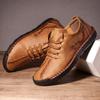 Leather Shoes Casual Sneakers Men Shoes Driving Comfortable Split Leather Shoes Men Loafers Moccasins Tooling Shoes