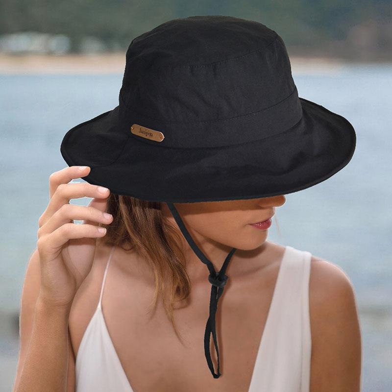 Женская летняя солнцезащитная шляпа от УФ-лучей, водостойкая, складная, легкая кепка, удобная для путешествий, шляпа-солнцезащита