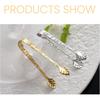 2Pack Rose Handle Sugar Tongs, Vintage Rose Relief Stainless Steel Ice Cube Clips Sugar Tongs Sliver and Gold Small Food Clips for Tea and Coffee