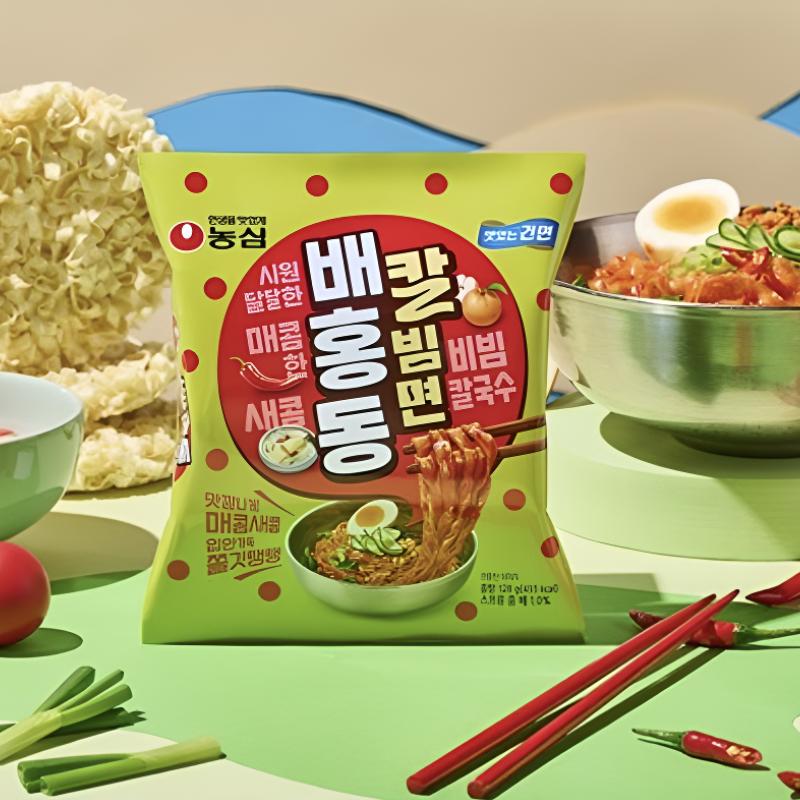 Nongshim Бэхондон Бибиммён/Корейский Рамен