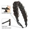 Stretchable Braided Hair Headband Adjustable Handmade Hair Band  Women