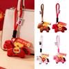 1/2Pcs Bag Pendant 2026 Chinese New Year Hanging Horse Ornament Good Luck Symbol Keychain Charm Holiday Horse Plush Toy