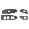 For GWM Tank 300 2024 2024 Window Lift Switch Panel Frame Cover Trim Interior Accessories Styling Carbon Black Decor Sticker