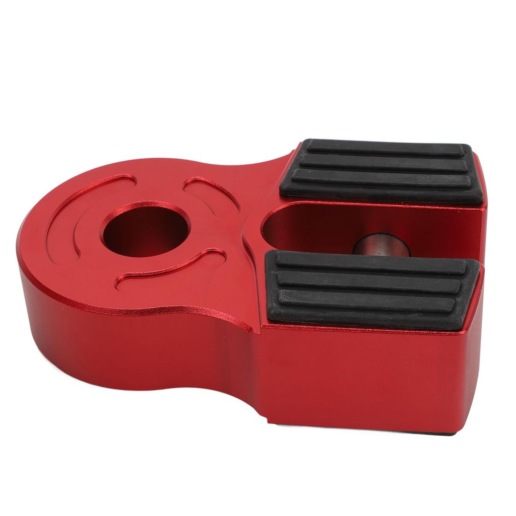Winch Shackle Mount 6061 Aluminum 30000 LB Capacity Universal Fit for ATVs UTVs SUVs Pickups Trucks Red