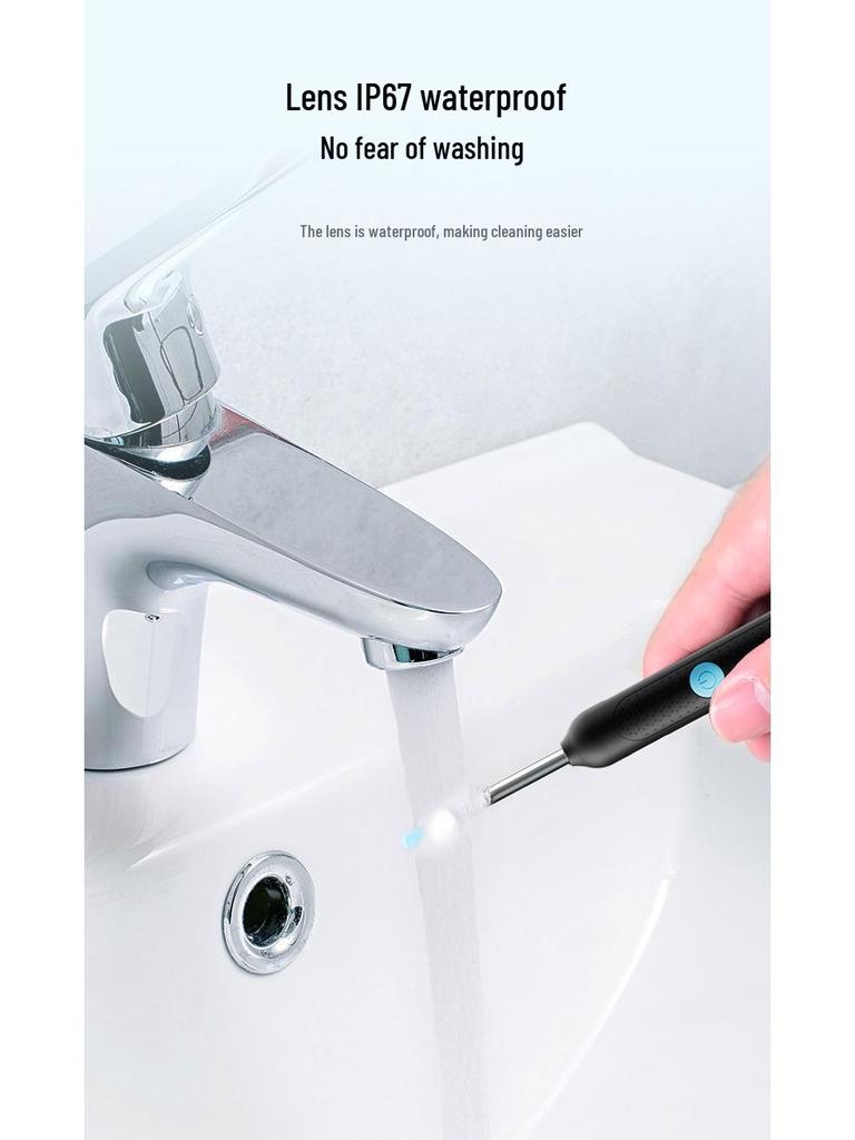 Беспроводной смарт-эндоскоп для чистки ушей Ultra HD - 20000W Светящийся инструмент для чистки