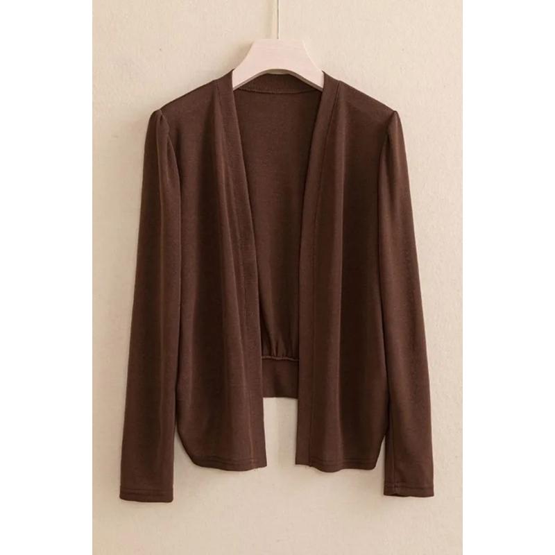 Новый осенний женский с V-образным вырезом, модный, однотонный, универсальный, повседневный, высококлассный вязаный универсальный топ