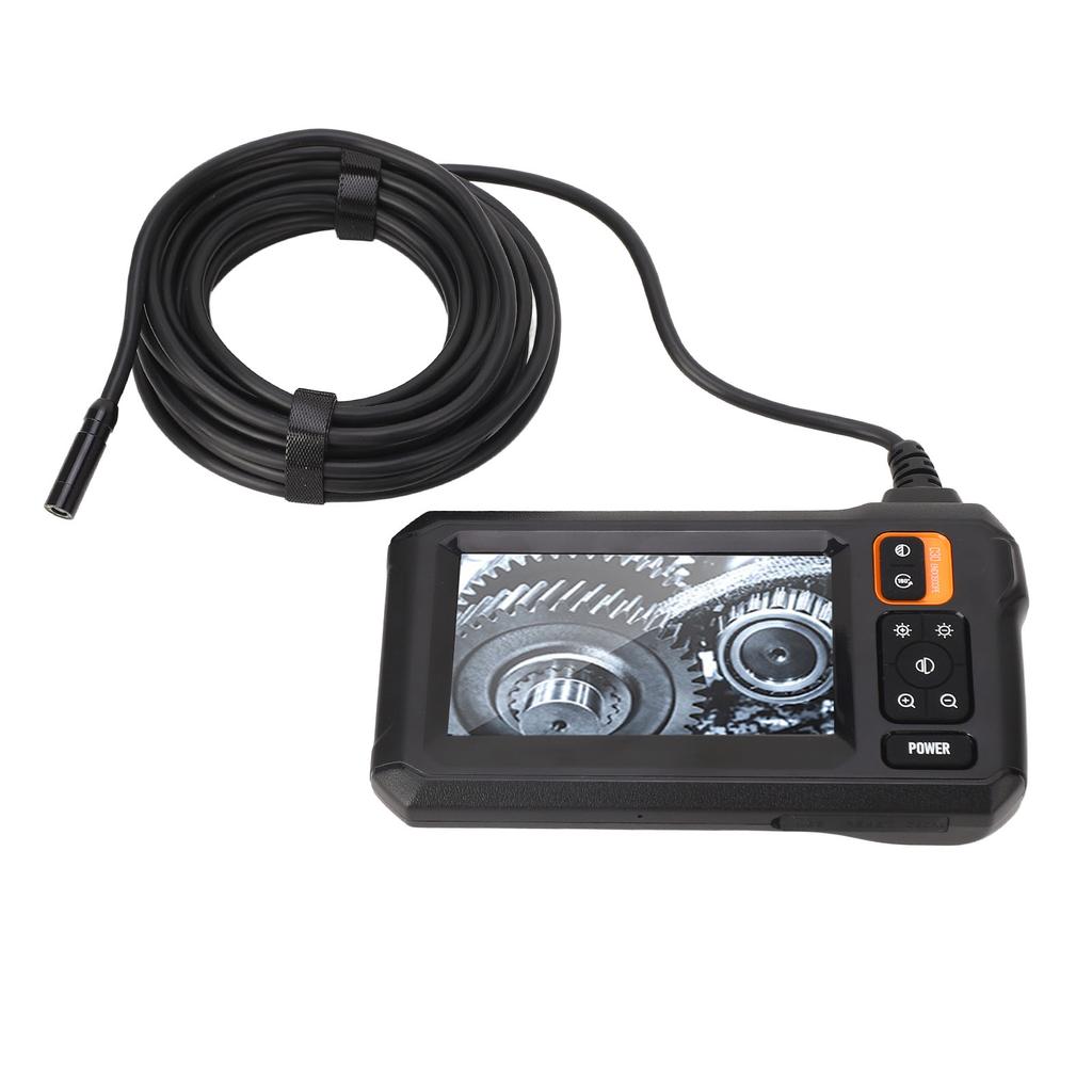 Endoscope Camera with Light IP67 Waterproof 1080P HD Sewer Inspection Snake Industrial Borescope 5m 16.4ft