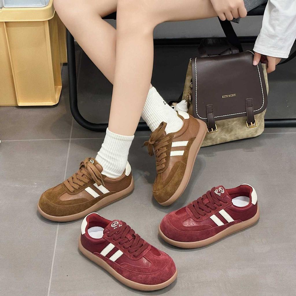 Flat Bottom Non-slip Versatile Moral Training Shoes Women's 2025 New Women's Shoes Children's Popular Soft Sole Light Leisure Not Tired Feet