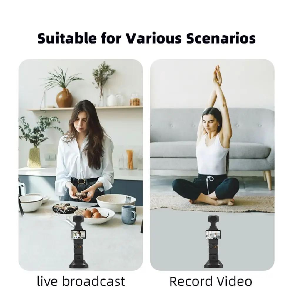 New Handheld Desktop Base Gimbal Support Base Stand Accessories Action Camera Expansion Mount for OSMO Pocket 3