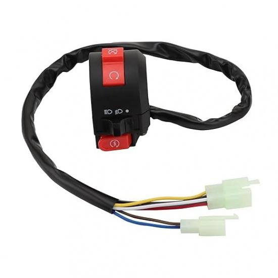 Left Start Switch Assembly Replacement for 50cc 70cc 90cc 110cc 125cc 150cc ATV