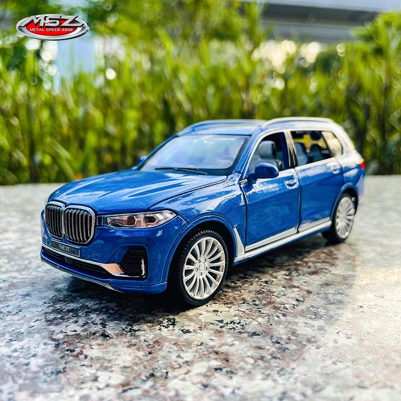 MSZ 1:32 BMW 3.0 CSL  X7 racing alloy car model children's toy car die-casting with sound and light pull back function