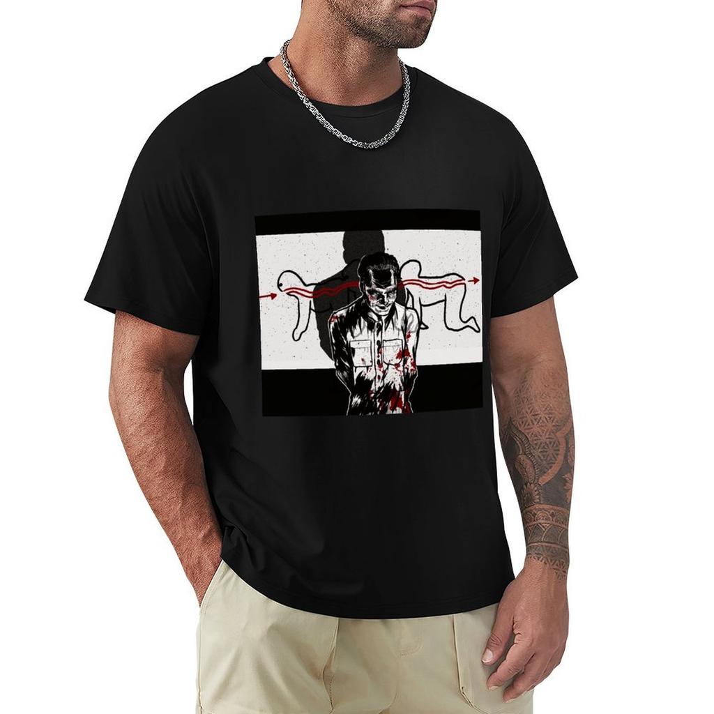 The Human Centipide T-Shirt customizeds tops sublime Short sleeve tee men