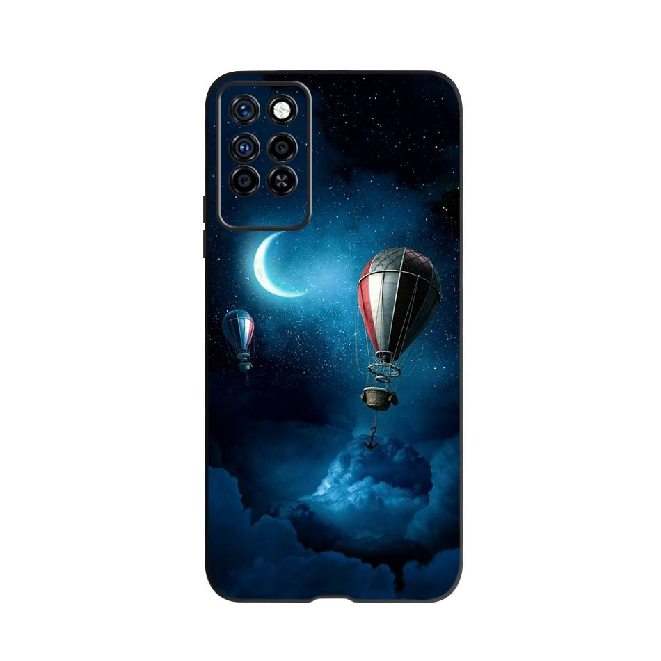 Милый Чехол Для Infinix Note 10 Pro NFC X695C X695 Чехол Для Телефона Черный Силикон Мягкий Чехол Для Infinix Note 10 Funda Note10 Pro 6.95"