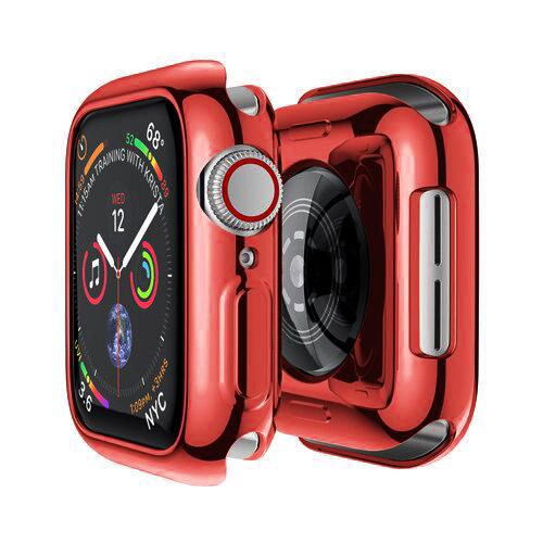 Чехол для Apple Watch 44 мм 40 мм 45 мм 41 мм 42 мм 38 мм защитное стекло iwatch силиконовый бампер apple watch series 3 6 se 7 8 9
