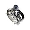 Серьги Vines Oval Screw Silver e3021 [Cenote] [925 Accessories]