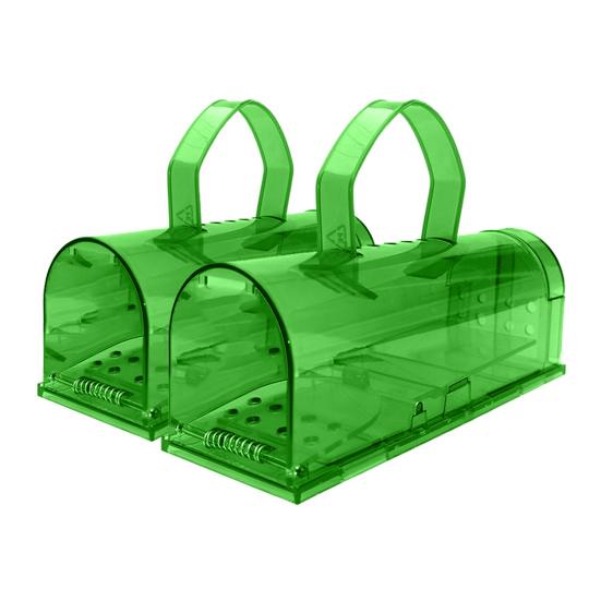 Мышеловка Водонепроницаемая, с гладкими краями, высокая чувствительность, прозрачная, простая в эксплуатации, контроль над мышами, эффективная клетка для ловли крыс, мышей, хомяков с ручкой