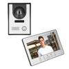 Проводная система видеодомофона с 7-дюймовым цветным экраном, водонепроницаемая, ночное видение, двусторонняя видеосвязь