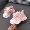 Children's Dad Shoes Spring New Model Girls' Non-Slip Soft Sole Sneakers Toddler Girls' Running Shoes Trendy