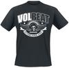 Volbeat Winged Skull Crest Print Cotton T-shirt Men Women Rock Band Unisex Tee