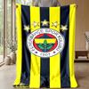 Fenerbahce Theme blanket Soft Flannel Blanket Plush Throw Blanket Cozy Sofa Bed Blanket for Home Decor