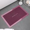 40*60cm Bath Carpet Absorbent Quick-Drying Crystal Velvet Non-slip