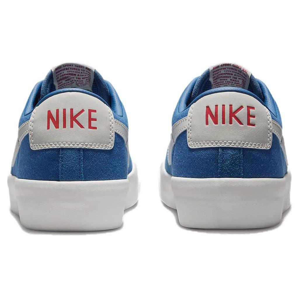 Nike Кроссовки Zoom Blazer Low Pro GT SB Court Blue Unisex University-красные Light-Orewood-коричневые DC7695-403