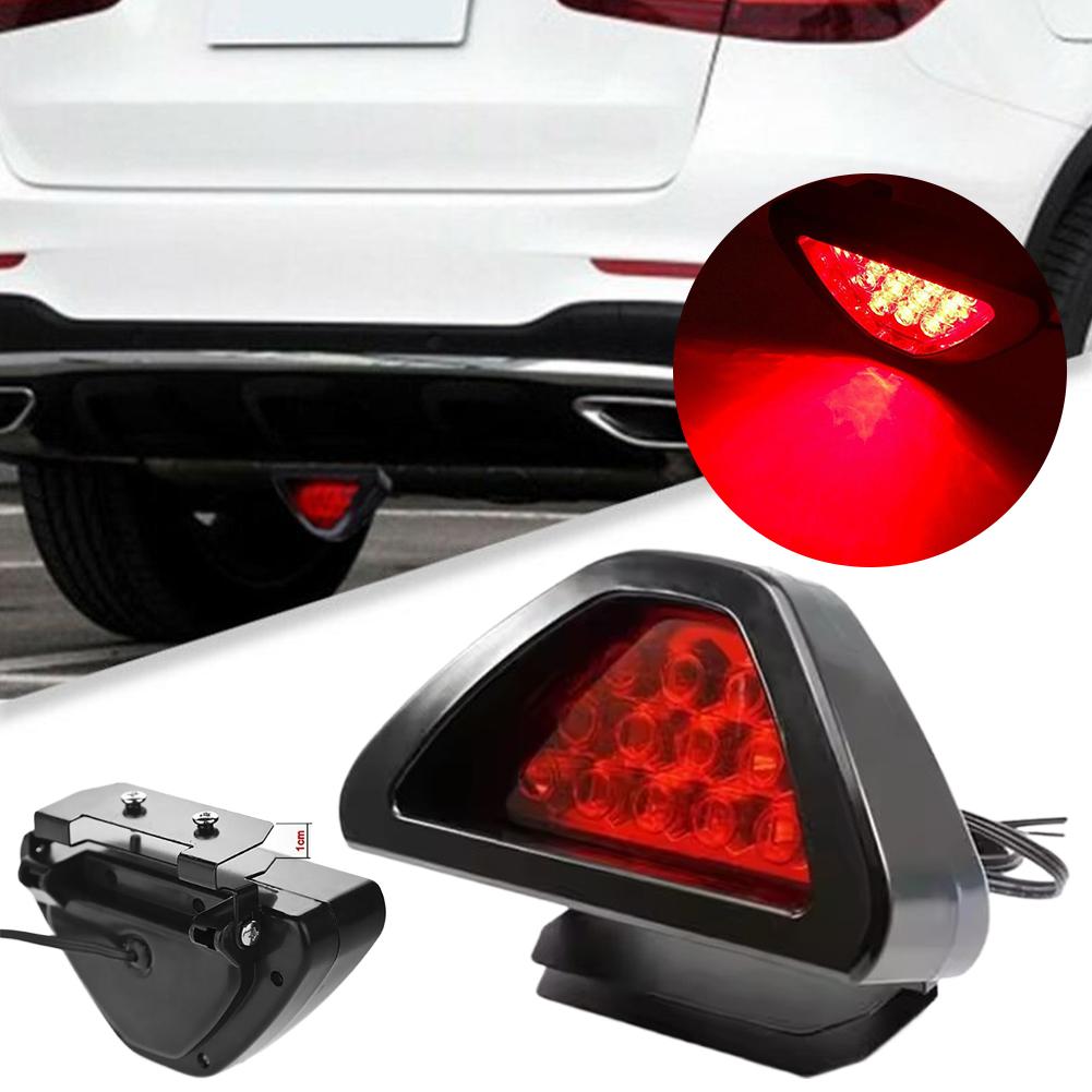 12V Треугольный светодиодный автомобильный стоп-сигнал заднего хода Предупреждение о столкновении Автомобильный Автомобильный L A6Q0