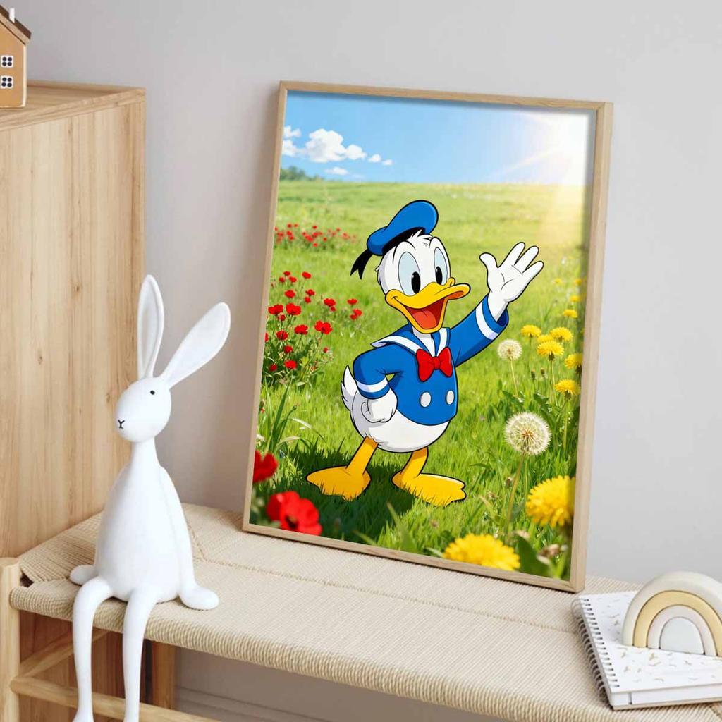 Disney Donald Duck diamond art painting kit 5D handmade diy diamond painting, home wall decoration