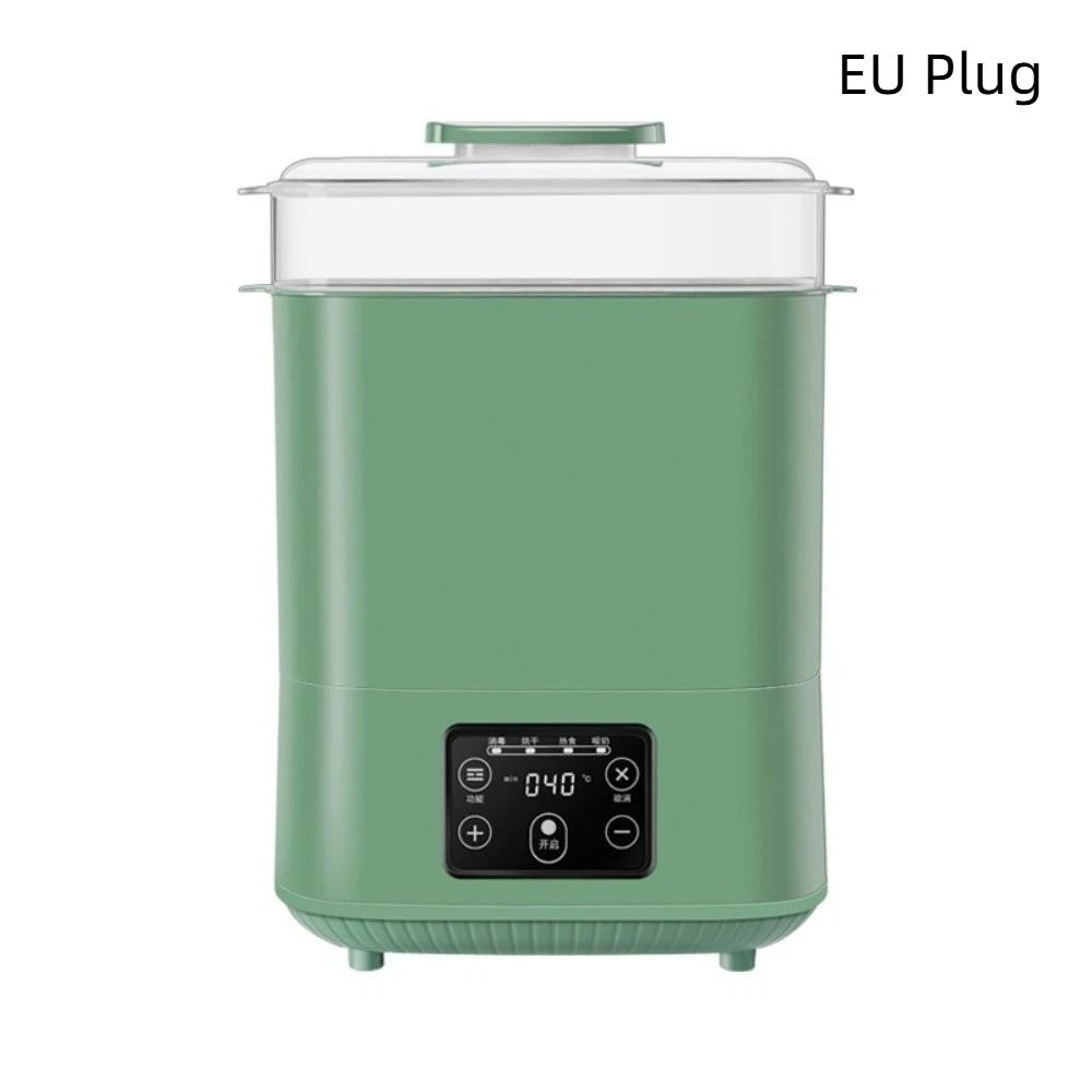 Вилка ЕС Пароварка для бутылочек Большая вместимость Подогреватель детских бутылочек Новый паровой стерилизатор для бутылочек