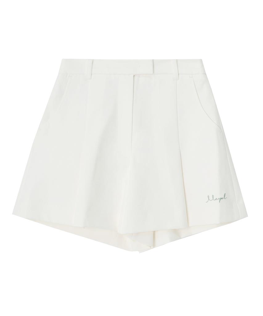 MAYOL Pleated Pants_Ivory