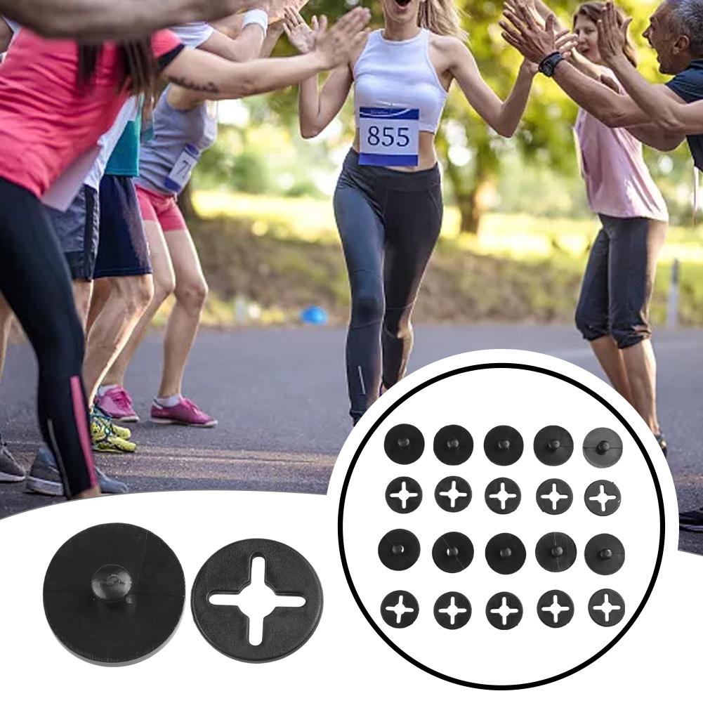 Portable Race Bib Buckles Sports Equipent Fastening System