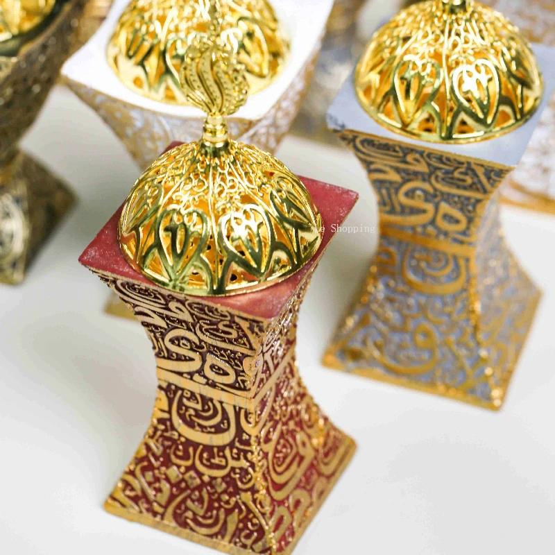 Аравия Традиционная Углеродная Кадильница/Благовония Агилавуд Сандаловое дерево Для помещений Благовония Очищает Воздух Устраняет Запахи и Помогает Сну