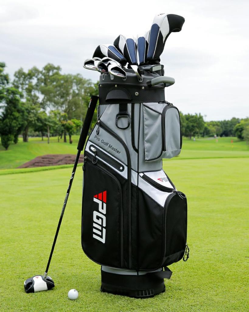 FMAFNLY Golf Caddy Bag Stand Club 14 Holds 14 Compatible with 47 Fixed Soft Hood Golf Approximately Golf Club Damage Prevention Case, 9.5 Type,