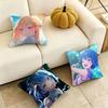 Project Game Ssekai PJSK Square DoubleSided Printed Pillow Case Bedroom Bedside Pillow Sofa Cushion Cover Gift