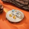 Rhinestone Ghost Ear Studs Resin Pumpkin Dangle Earrings Personality Halloween Earrings  Girl
