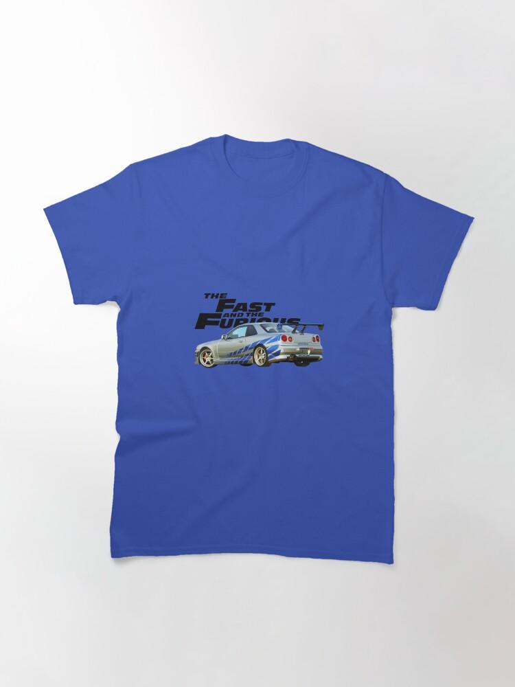 Fast & Furious Fast and Furious skyline Brian O'Conner Classic T-Shirt