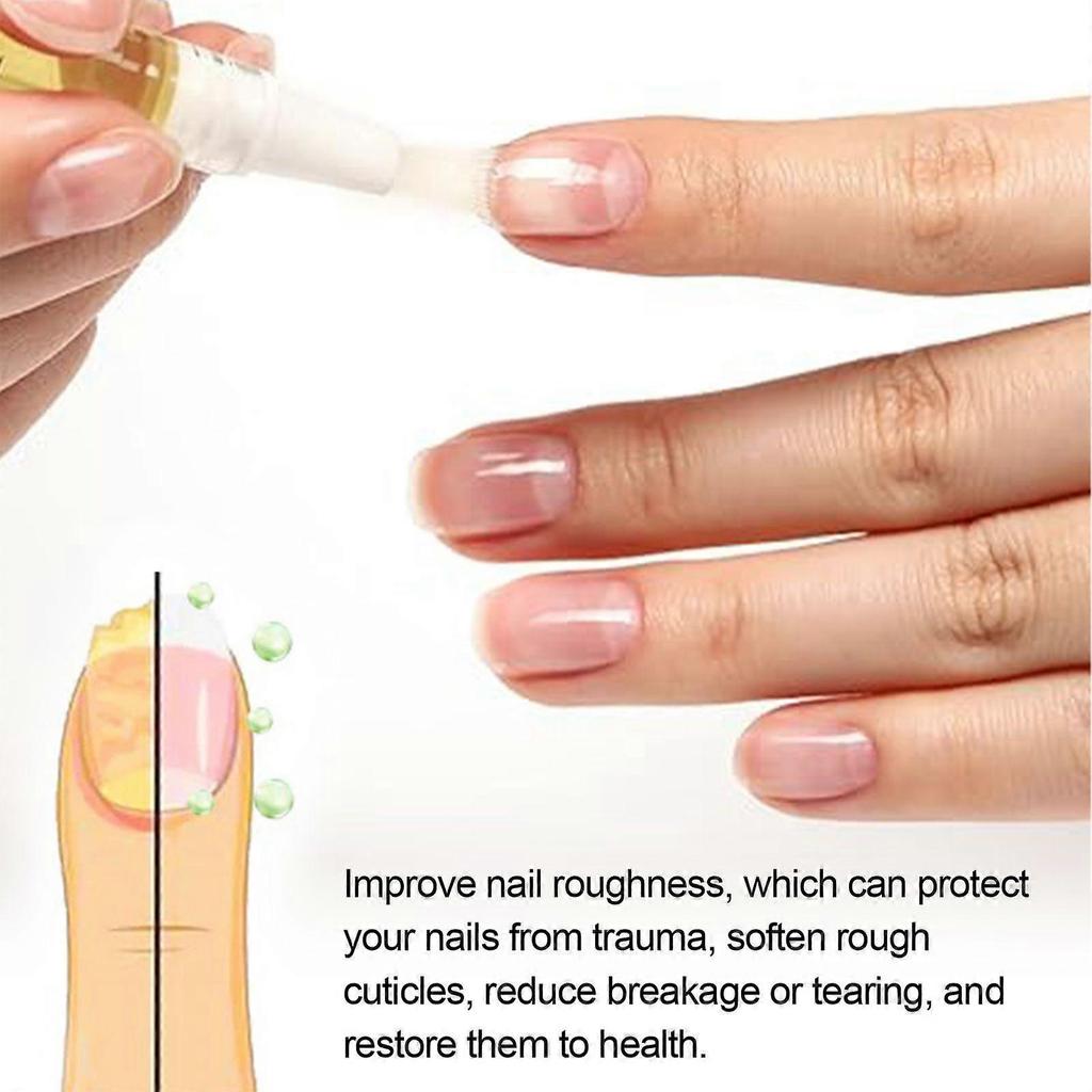 Cuticle Oil Pen for Nails Nail Repair, Strengthening & Moisturizing Treatment with Jasmine & Olive Oil