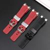 Классический мужской резиновый ремешок для часов Casio G-SHOCK, ремешок для часов серии MTG-B2000, силиконовый, красный, черный, специальный разъем 25 мм*14 мм