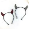 Devil Horns Disco Party Headwear Disco Headband Party Costume Headpieces Sparkly Devil Horns Cool Ghosted Horns