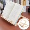 Wooden Laptop Notebook Stand Nonslip Tabletop Support Rack Portable Book Reading Holder Office
