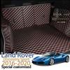 The Trunk Cargo Leather Liner Car Trunk Mat Cargo Compartment Floor Carpet Mud  For Land Rover Discovery Sport 2016- 7-Seat