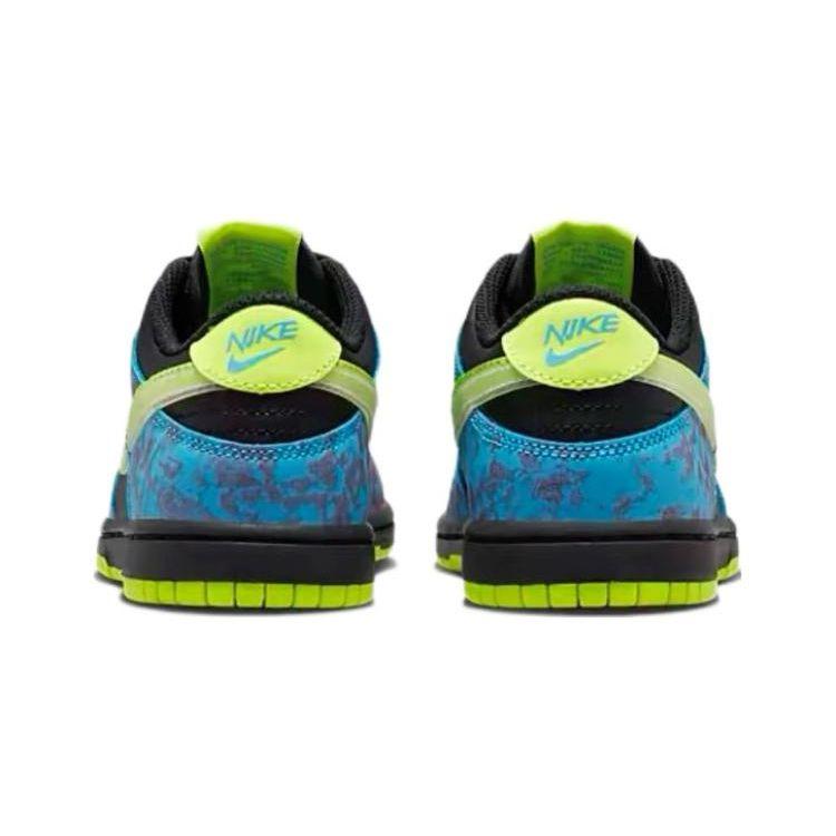 Nike Детские кроссовки Dunk Low SE PS Lets Dance Разноцветные Черный Балтийско-Синий DV1695-900