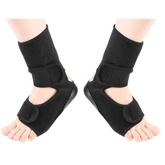 Бандаж для защиты голеностопа с застежкой-липучкой, регулируемый, дышащий, эластичный, износостойкий, удобный бандаж для поддержки голеностопа