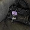 Creative Simulation Flower Bag Pendant Exquisite Phalaenopsis Orchid Keychain Backpack Decoration Accessories Gifts