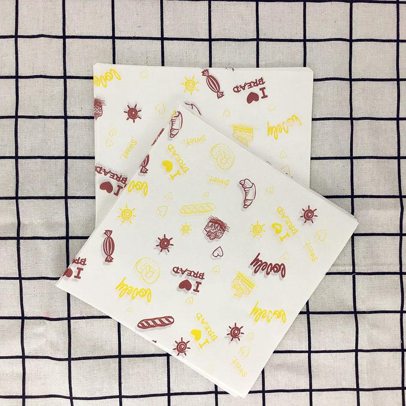 Подложка для клубничного торта Маслостойкая бумага Бумага для гамбургеров Бумага для упаковки сэндвичей Масловпитывающая бумага Бумага для выпечки с маслом