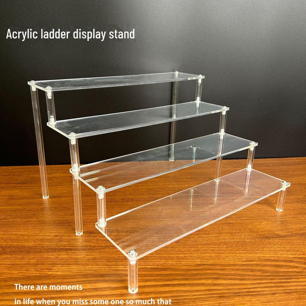 Акриловая многослойная ступенчатая стойка для коллекционных предметов Pop Mart Blind Box