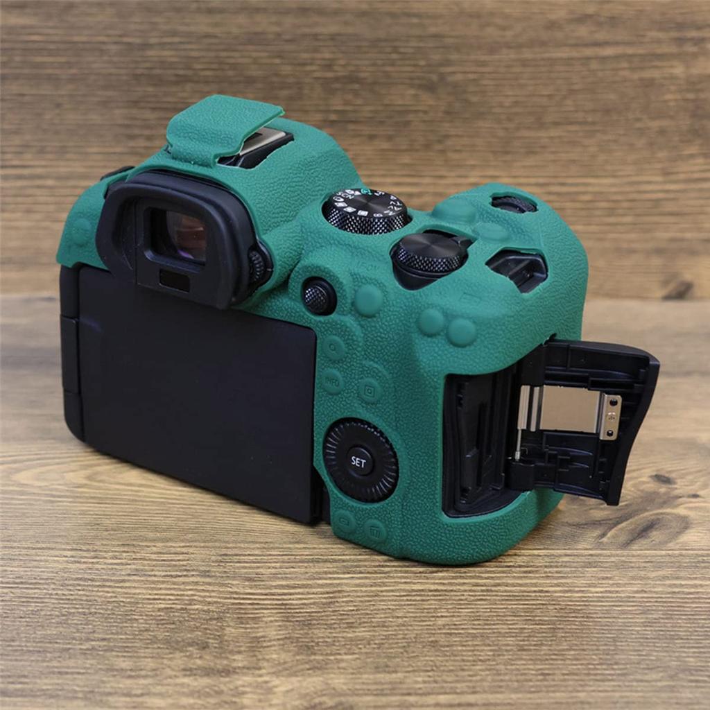 Sooyeeh Чехол для Canon EOS R6 EOS R6 MK2 Чехол для камеры Canon EOS R6 EOS R6 Mark II Защитный чехол SOOYEEH Силиконовый Доступно 3 цвета Легкий