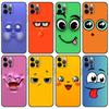 Cartoon Funny Face Phone Case For iPhone Samsung Galaxy Redmi Xiaomi Oppo OnePlus Note S A 7 8 9 10 11 12 13 14 20 21 22 23 53 54 Pro Max Plus Ultra