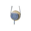 Chloe Marcie Adjustable Strap Handwoven Rattan And Calfskin Crossbody Bag Women bags Blue CHC23-SS736I32-484